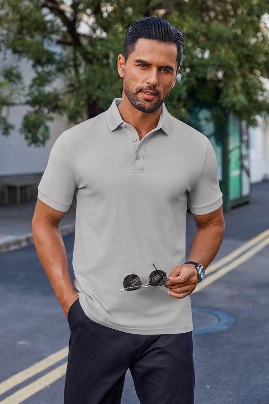 Polo wrinkle Free Tishrts