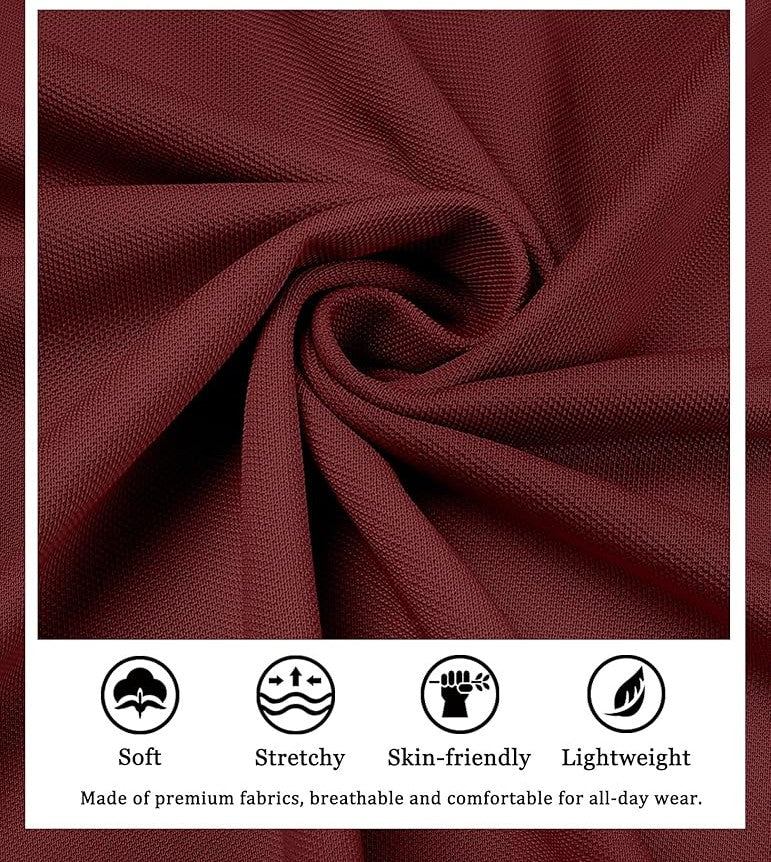 POLO NECK WRINKLE FREE T-SHIRT