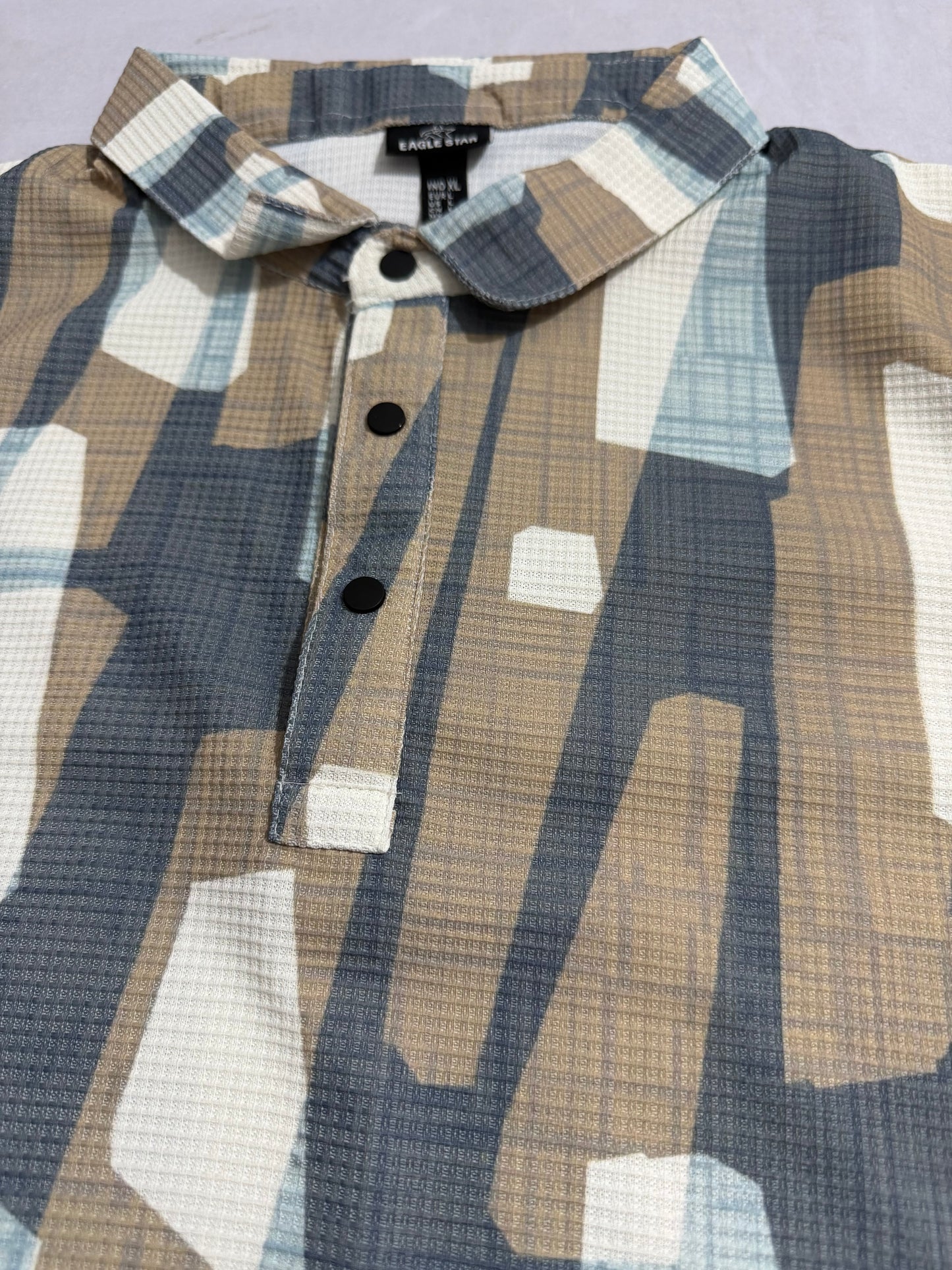 PRINTED POLO TISHRT