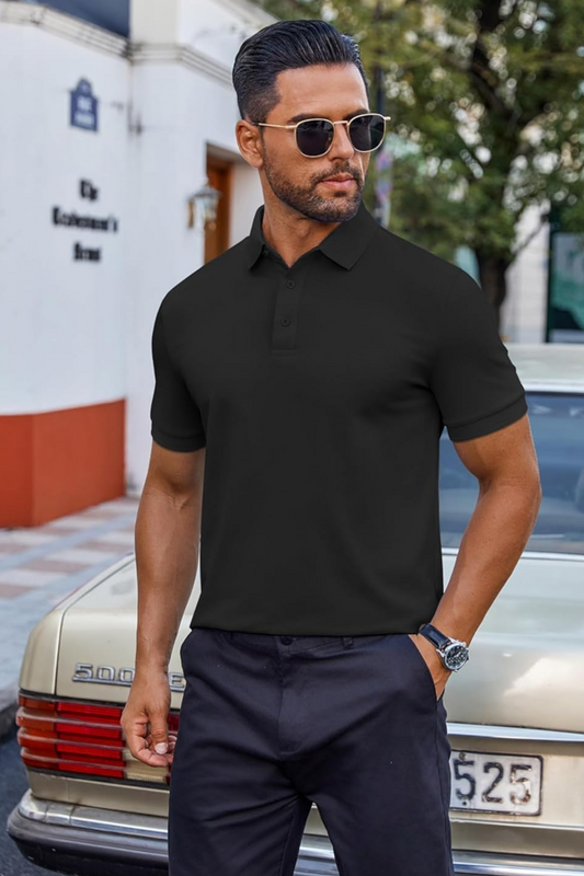 Men's Polo BLACK Tishrt